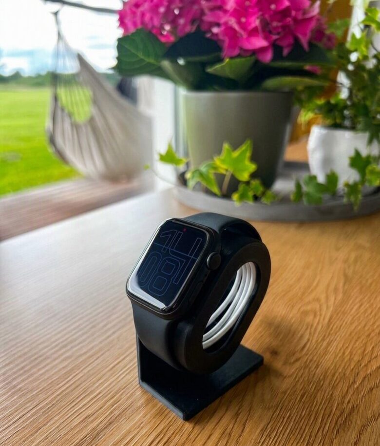 Apple Watch statīvs uzlādei – 3D drukāts | Ražots Latvijā