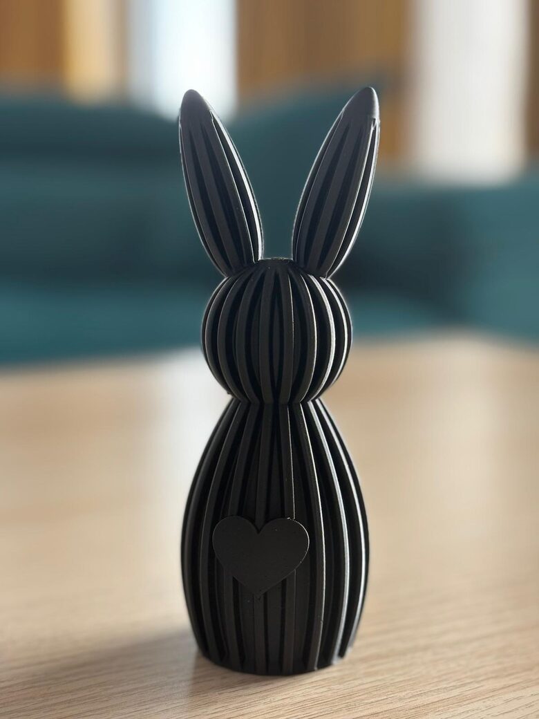 3D printēts dekoratīvais Zaķis 14cm