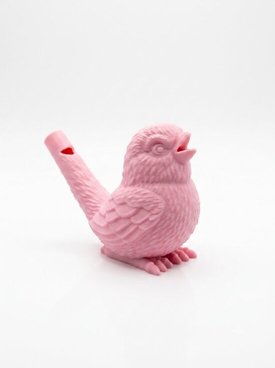 3D-gedruckte Vogel-Wasserpfeife – ein lustiges musikalisches Spielzeug