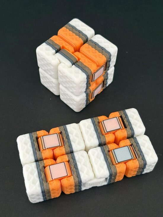 3D printēts Infinity Cube (Fidget kubs)