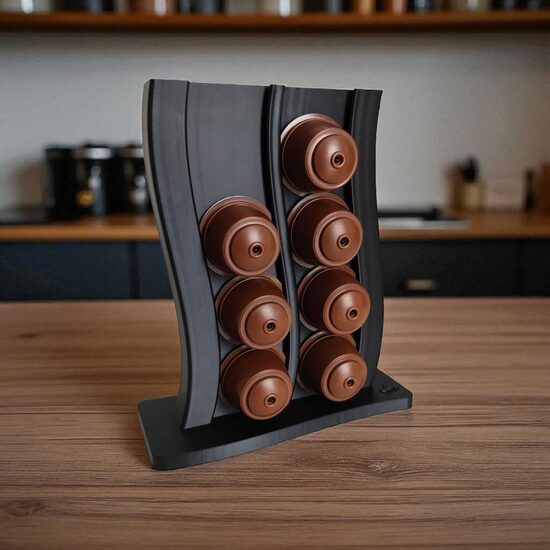 3D drukāts Dolce Gusto kapsulu turētājs – moderns statīvs