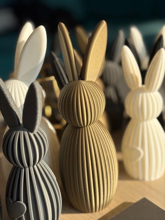 3D printēts dekoratīvais Zaķis 17cm